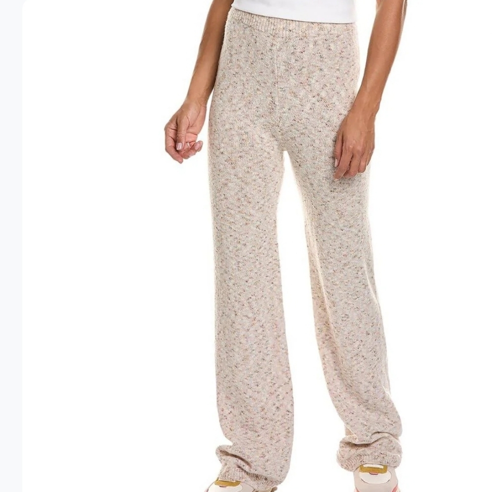 Gracia Multicolor Knit Wide Leg Pants Size Small
